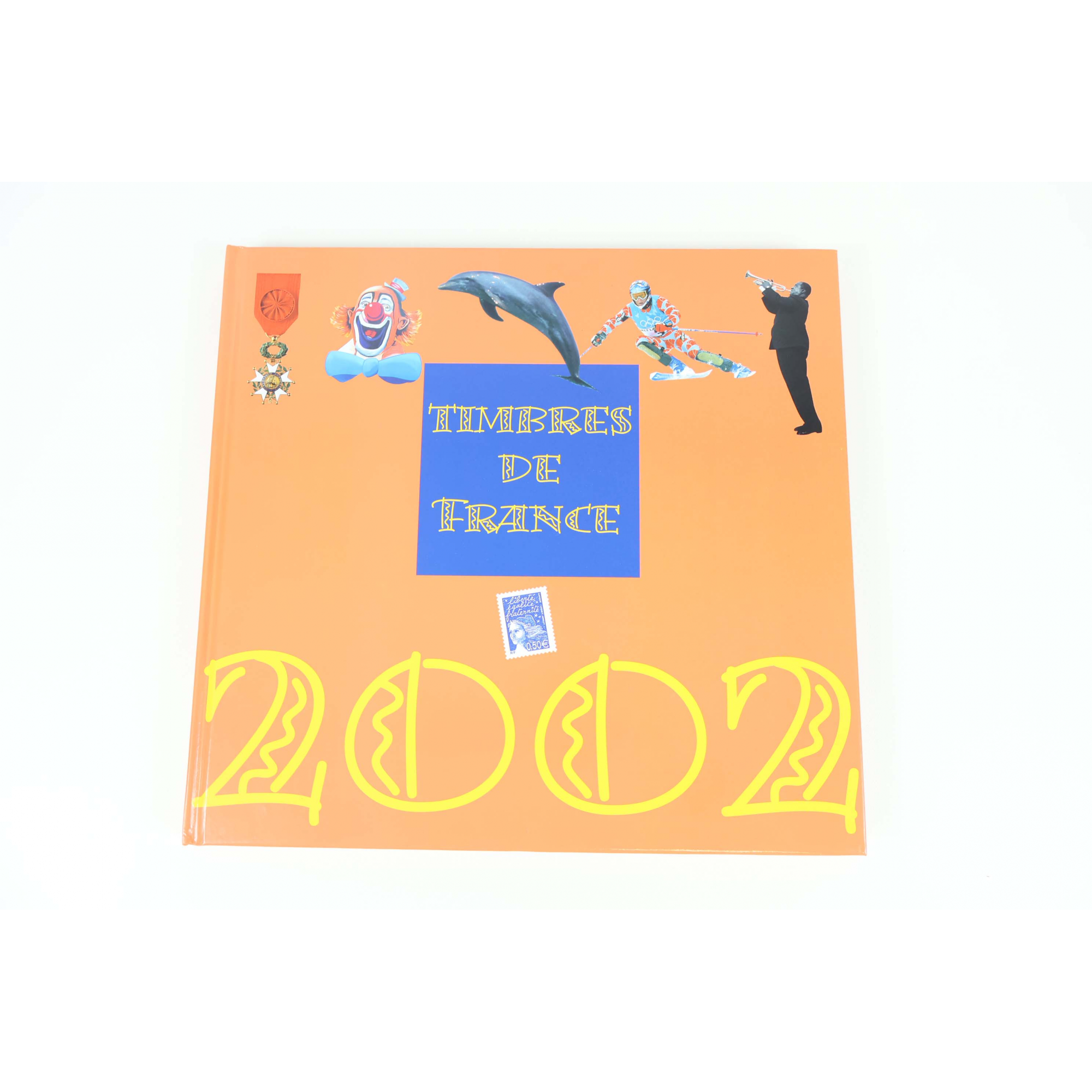 FRANCE LE LIVRE DES TIMBRES NEUFS** ANNÉE 2002 COMPLET, SIGNES USUELS