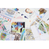 ANNÉE 2024 LOT DE TIMBRES DE FRANCE NEUFS** AVEC BORD DE FEUILLE PRIX ACHAT 205€