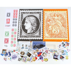 ANNÉES 2019/2020 LOT DE TIMBRES MODERNE DE FRANCE NEUFS**, FACIALE 169€