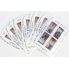 LOT 40 BLOCS N° 17 SIÈCLE DU CINÉMA, TIMBRES NEUFS** 2.80 FRANCS FACIALE 68.29€