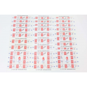 LOT 25 BLOCS N° 14 ALBERTVILLE 92, TIMBRES NEUFS** 2.50 FRANCS FACIALE 95.28€