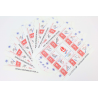 LOT 25 BLOCS N° 14 ALBERTVILLE 92, TIMBRES NEUFS** 2.50 FRANCS FACIALE 95.28€
