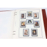 COLLECTION DE TIMBRES THÉMATIQUE DES TABLEAUX, DIVERS PAYS DU MONDE, ALBUM MOC