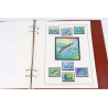 COLLECTION DE TIMBRES THÉMATIQUE FAUNE AQUATIQUE DIVERS PAYS DU MONDE, ALBUM MOC