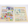 COLLECTION DE TIMBRES THÉMATIQUES TRANSPORTS/TABLEAUX/ESPACE/SPORTS, DIVERS PAYS