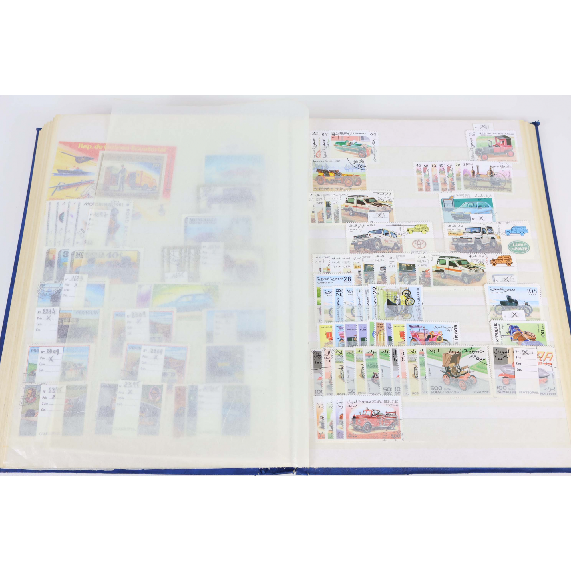 COLLECTION THÉMATIQUES TRANSPORTS/TABLEAUX/ESPACE/SPORTS, TIMBRES DE DIVERS PAYS