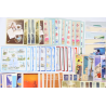 LOT DE 100 CARTES POSTALES POUR LE MONDE PRÉ-AFFRANCHIES, À VALIDITÉ PERMANENTE