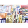 LOT DE 100 CARTES POSTALES POUR LE MONDE PRÉ-AFFRANCHIES, À VALIDITÉ PERMANENTE