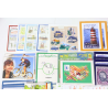 LOT DE 100 CARTES POSTALES PRÉ-AFFRANCHIES POUR LE MONDE, À VALIDITÉ PERMANENTE