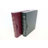 LOT DE 2 RELIURES À ANNEAUX LEUCHTTURM PETIT FORMAT AVEC ÉTUIS DE PROTECTION