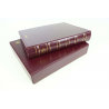 LOT DE 2 RELIURES À ANNEAUX LEUCHTTURM PETIT FORMAT AVEC ÉTUIS DE PROTECTION