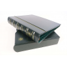 LOT DE 2 RELIURES À ANNEAUX LEUCHTTURM PETIT FORMAT AVEC ÉTUIS DE PROTECTION