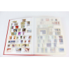 COLLECTION TIMBRES THÉMATIQUES TABLEAUX/FLORE/SPORTS, DIVERS PAYS ALBUM À BANDES