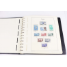 COLLECTION DE TIMBRES DE FRANCE DE 1970 À 1979 NEUFS** DANS UN ALBUM LEUCHTTURM
