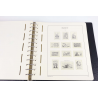 COLLECTION DE TIMBRES DE FRANCE DE 1970 À 1979 NEUFS** DANS UN ALBUM LEUCHTTURM