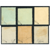 FRANCE SURCHARGE SPECIMEN COTE 3030€ TIMBRES NEUFS CLASSIQUES SIGNÉS BRUN, RARE