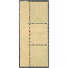 TYPE SAGE PAIRE VERTICALE N°106a TIMBRE DE FRANCE 5c VERT-JAUNE COTE 210€