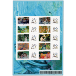 FEUILLE PERSONNALISÉE N°F3866B TIMBRES DE FRANCE NEUFS AUTOADHÉSIFS ANNÉE 2006