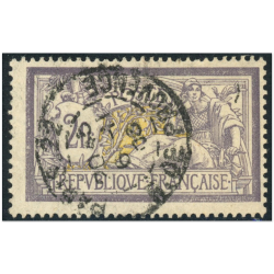 FRANCE 2FR MERSON N°122 TIMBRE DE FRANCE OBLITÉRÉ COTE 90€ ANNÉE 1900