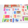 LOT DE TIMBRES PERSONNALISÉS AUTOADHÉSIFS DE FRANCE, COTE ÉLEVÉE + 400€