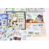 ANNÉE 2014 LOT DE TIMBRES/BLOCS-FEUILLETS MODERNES NEUFS** DE FRANCE FACIALE 77€