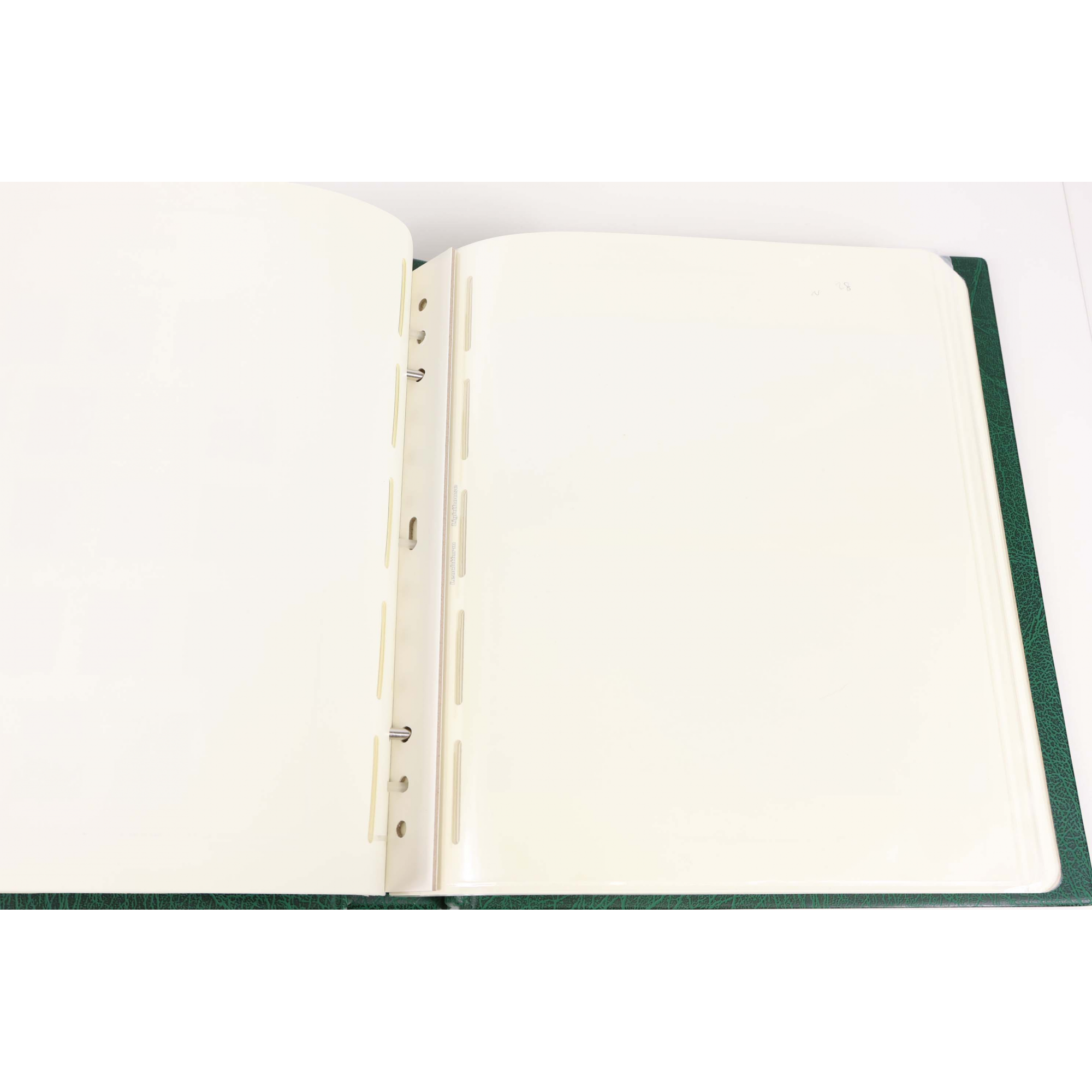 CLASSEUR LEUCHTTURM ANNÉES 2013/2014 MATÉRIEL HT DE GAMME POUR COLLECTION DE FR