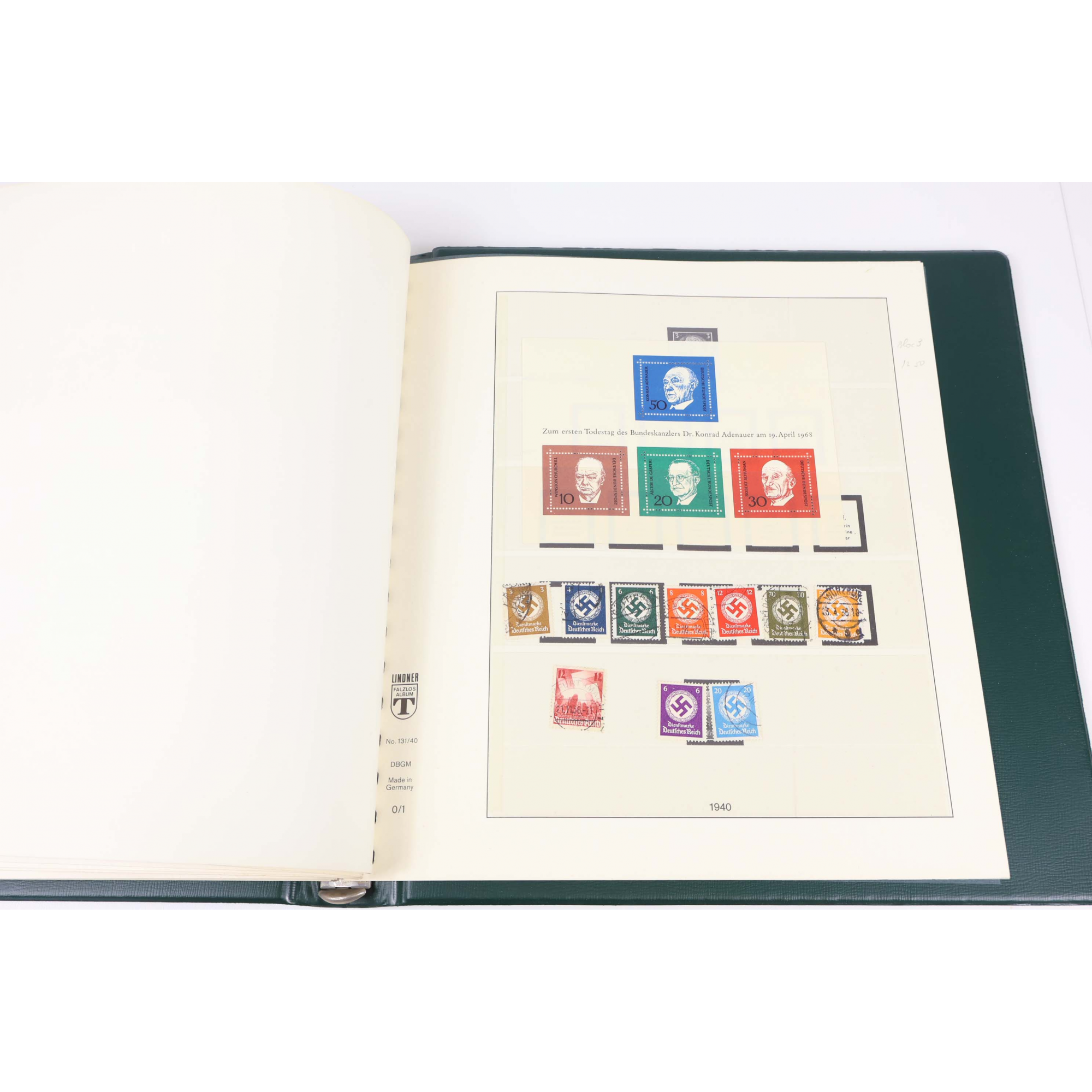 COLLECTION DE FRANCE DE 1940 À 1959 AVEC CLASSEUR LINDNER HT DE GAMME BELLE COTE