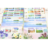 LOT DE 370 TIMBRES AUTOADHÉSIFS À VALIDITÉ PERMANENTE, TVP LETTRES 20G FRANCE