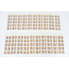 LOT 20 CARNETS CROIX ROUGE BC2051 G.BATTISTA TIMBRES NEUFS** 0.46€ X 10 VF 92€