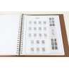 CLASSEUR MARINI POUR TIMBRES AUTOADHÉSIFS DE FRANCE DE 2008 À 2016 BEAU MATERIEL