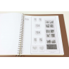 CLASSEUR MARINI POUR TIMBRES AUTOADHÉSIFS DE FRANCE DE 2008 À 2016 BEAU MATERIEL