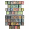 THÉMATIQUE TYPE SAGE TIMBRES FRANCE CLASSIQUES OBLITÉRÉS TYPES 1 ET 2