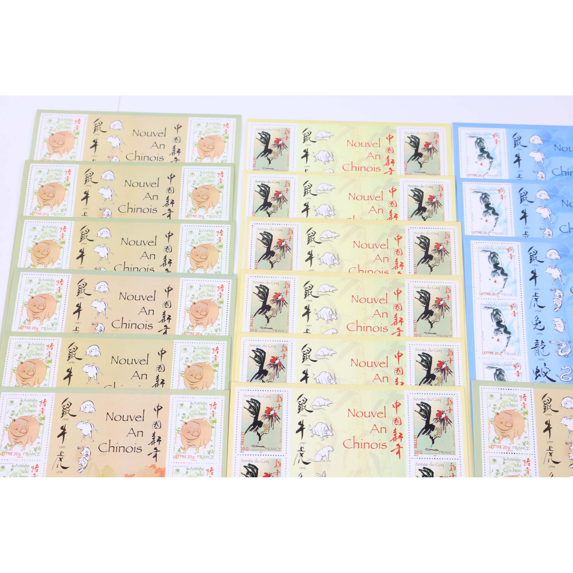 LOT 200 TIMBRES À VALIDITÉ PERMANENTE FRANCE POUR AFFRANCHIR LETTRES 20G