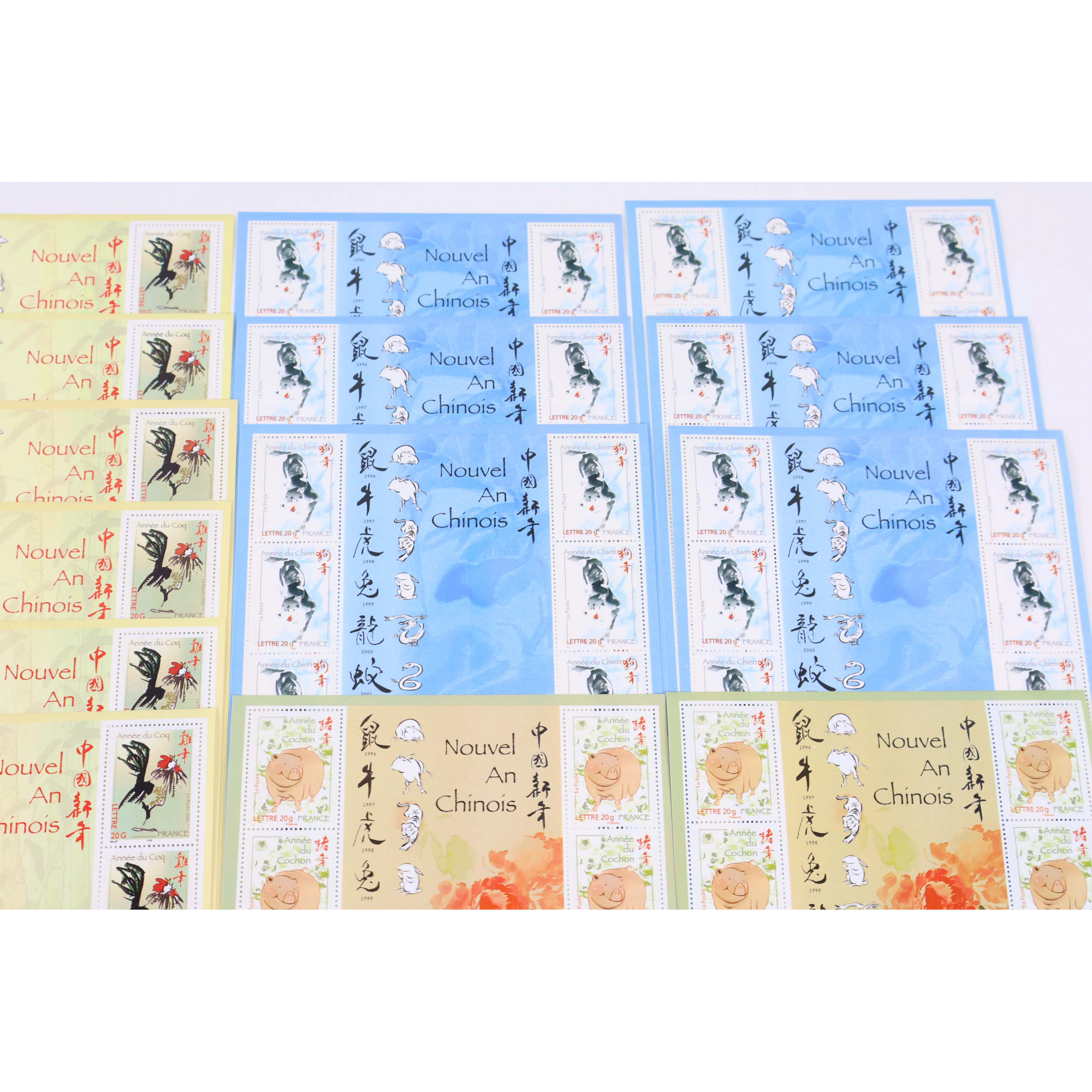 LOT 200 TIMBRES À VALIDITÉ PERMANENTE FRANCE POUR AFFRANCHIR LETTRES 20G