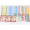 LOT 95 TIMBRES À VALIDITÉ PERMANENTE FRANCE POUR AFFRANCHIR LETTRES 20G