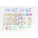 LOT DE 178 TIMBRES AUTOADHÉSIFS LETTRES VERTES 20G VP FRANCE POUR AFFRANCHIR