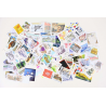 FRANCE ANNÉES 2014 À 2016 LOT DE TIMBRES-POSTE NEUFS** FACIALE 109€
