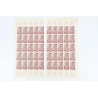 FEUILLE COMPLÈTE -EN 2 PARTIES- FRANCE DE 50 TIMBRES NEUFS** N°970 "TAPISSERIE"