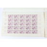 4 FEUILLES DE 25 TIMBRES NEUFS** SÉRIE COMPLÈTE "SAISONS" N°859/862 ANNÉE 1949