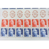 FEUILLE COMPLÈTE DE FRANCE DE 40 TIMBRES NEUFS** N°F830 "CENTENAIRE DU TIMBRE"