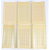 6 FEUILLES DE 25 TIMBRES NEUFS** SÉRIE COMPLÈTE "COIFFES" N°593/598 ANNÉE 1943