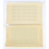 2 FEUILLES DE 25 TIMBRES NEUFS** SÉRIE COMPLÈTE "SECOURS NATIONAL" N°497/498