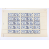 2 FEUILLES DE 25 TIMBRES NEUFS** SÉRIE COMPLÈTE "SECOURS NATIONAL" N°497/498