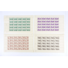 4 FEUILLES DE 25 TIMBRES NEUFS** SÉRIE COMPLÈTE "SECOURS NATIONAL" N°466/469