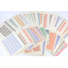 LOT TRÈS IMPORTANT DE FEUILLES COMPLÈTES DE TIMBRES NEUFS ANNÉES 1939 À 1959