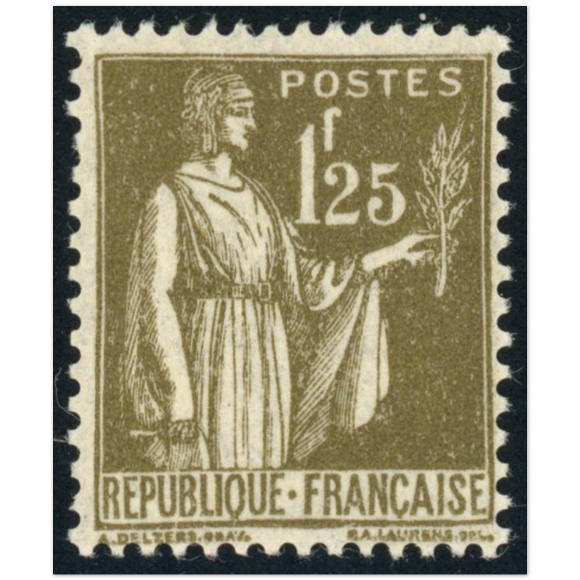 FRANCE N°287 TYPE PAIX ANNÉE 1932-33 TIMBRE NEUF** COTE 215€