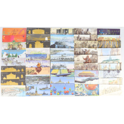 COLLECTION COMPLÈTE DE 45 BLOCS SOUVENIRS NEUFS N°2 AU N°46 TIMBRES NEUFS**