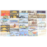 COLLECTION COMPLÈTE DE 45 BLOCS SOUVENIRS NEUFS N°2 AU N°46 TIMBRES NEUFS**