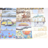COLLECTION COMPLÈTE DE 45 BLOCS SOUVENIRS NEUFS N°2 AU N°46 TIMBRES NEUFS**