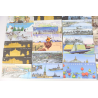 COLLECTION COMPLÈTE DE 45 BLOCS SOUVENIRS NEUFS N°2 AU N°46 TIMBRES NEUFS**